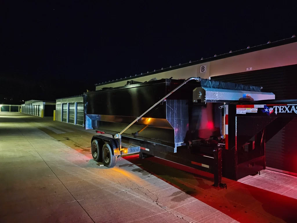 what you can and cannot throw into a dumpster