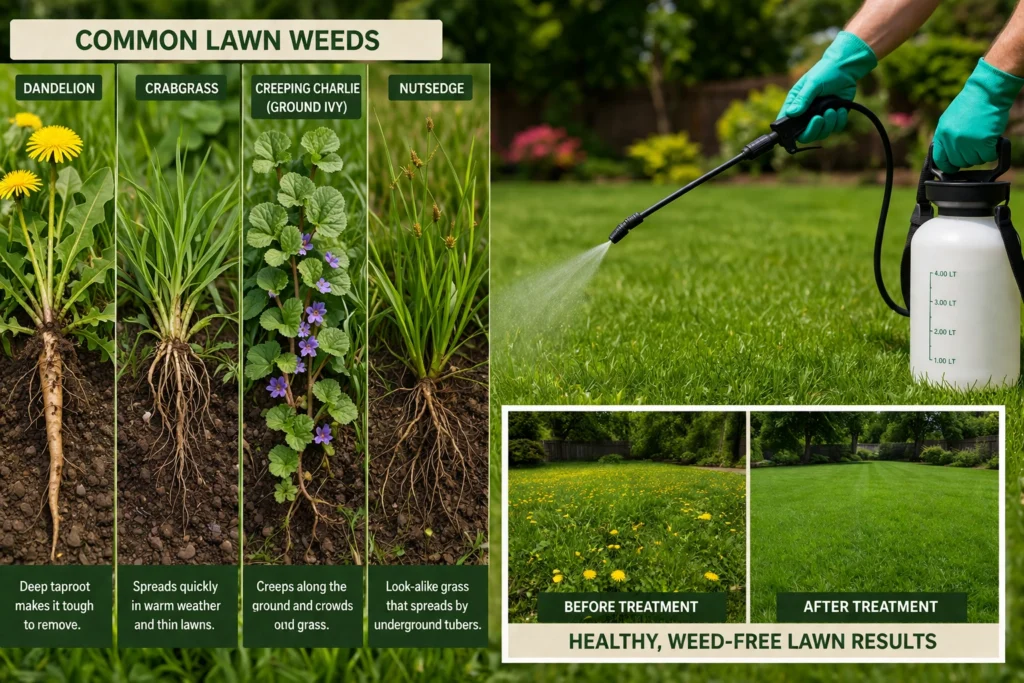 Common Lawn Weeds