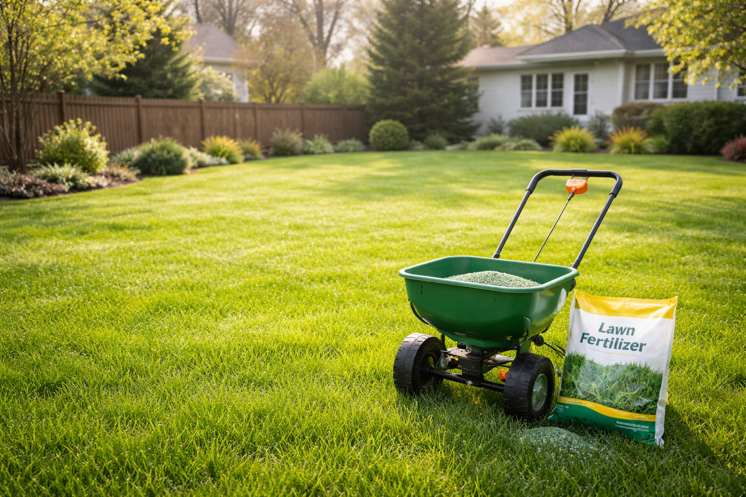 lawn fertilization schedule